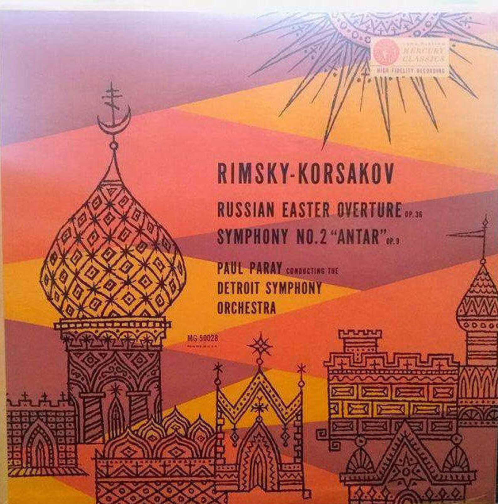 1950s Classical LP RimskyKorsakov Russian Easter Overture Etsy