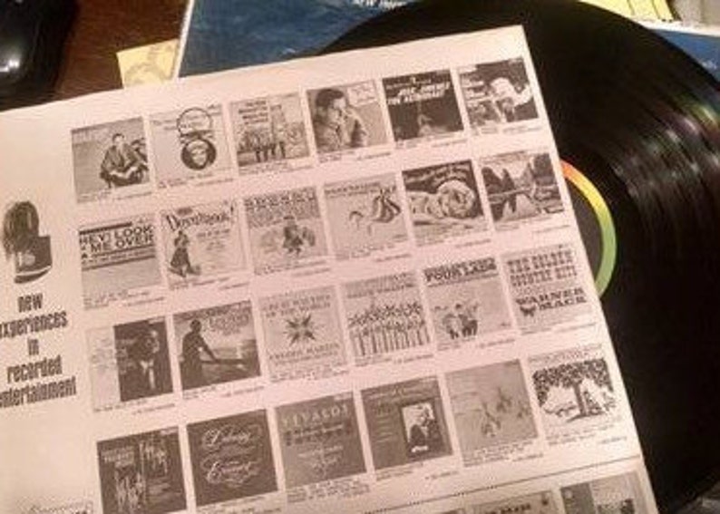 Jackie Gleason LP, Test Played 60s Vintage Vinyl Record Album Music Around the World. Manga original, arte fresco. Regalo retro de despedida de soltero imagen 3