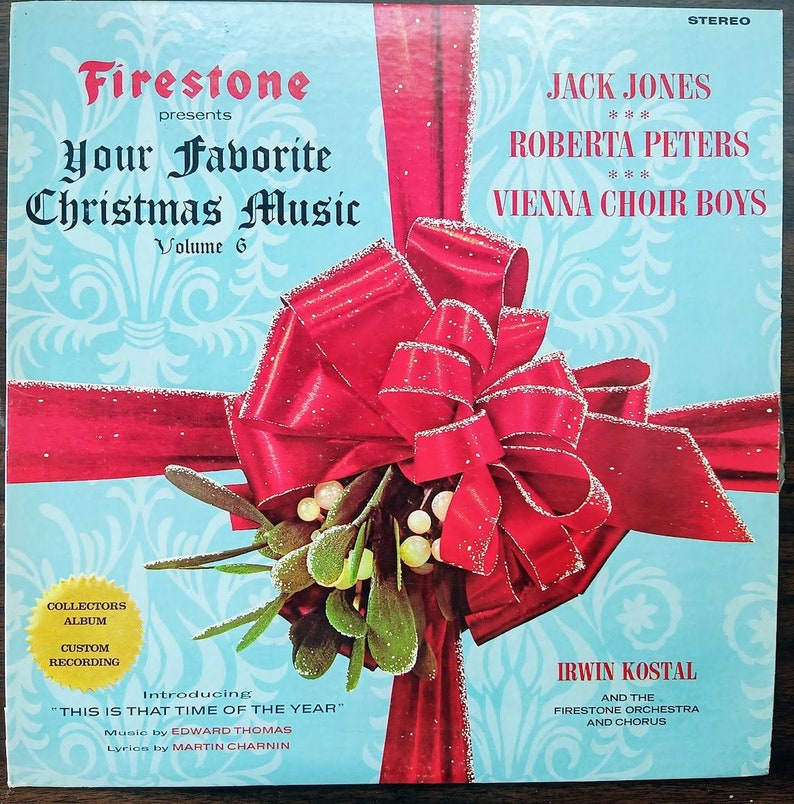 Firestone 60S Christmas Lp Gorgeous Vintage Vinyl Record | Etsy