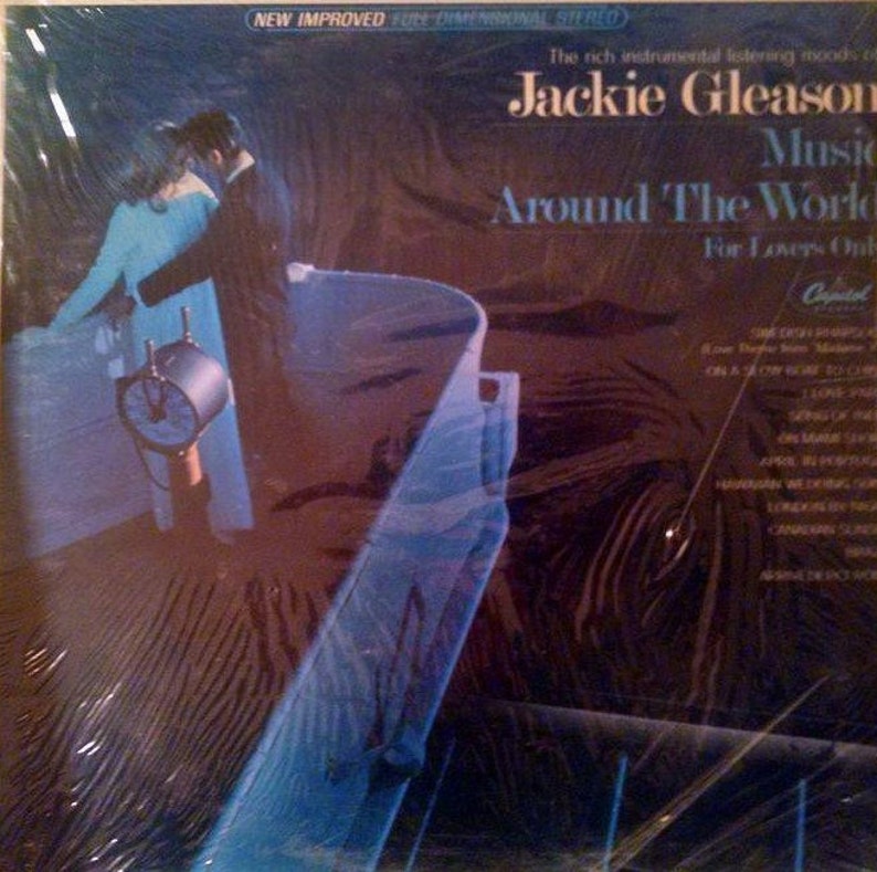 Jackie Gleason LP, Test Played 60s Vintage Vinyl Record Album Music Around the World. Manga original, arte fresco. Regalo retro de despedida de soltero imagen 1