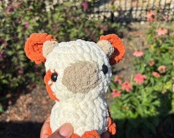 Crochet Sitting Cow Plushie • Handmade Farm Animal Toy • Cute Cow Decor • Amigurumi Cow Gift