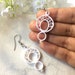 see more listings in the Dangle earrings section