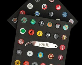 Cap-Saving Bottle Opener (Stainless Steel) | Keep Caps | Custom Engraved Gift | Beer Lover & Cap Collector Tool | Caply