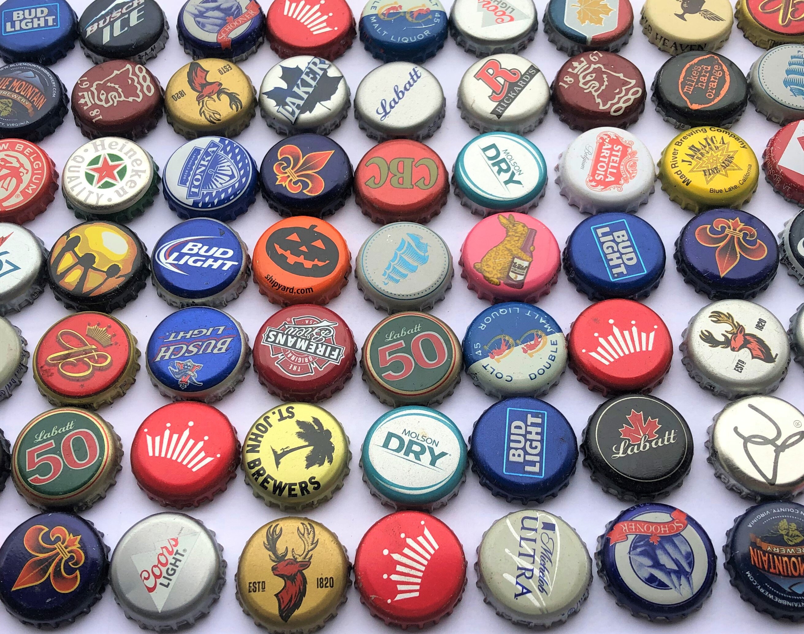 Beer Bottle Caps assorted NO DENTS Beer Bottle Caps Etsy