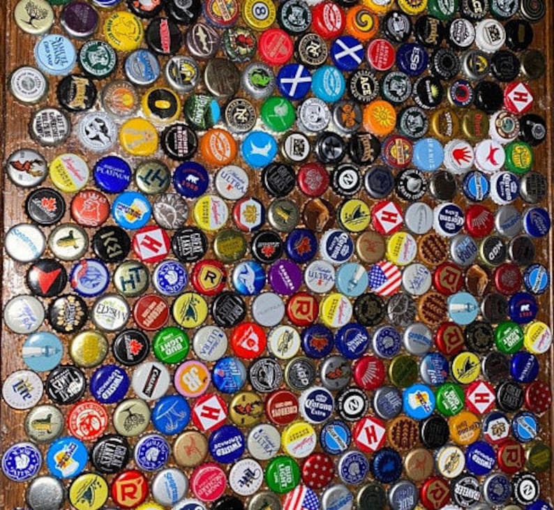Beer Bottle Caps assorted NO DENTS Beer Bottle Caps Etsy