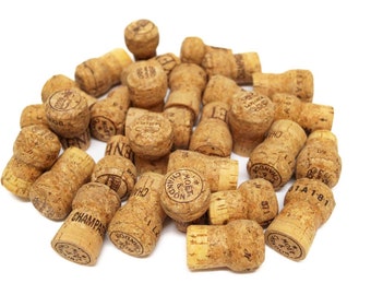 250 Recycled Champagne Corks, Champagne Corks for Projects, Wedding Champagne Corks, Cheap Champagne Corks