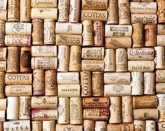 100 Wine Corks, Winery Wine Cork, Wine Corks with Logos, Bulk Wine Corks, Used wine corks. Recycled Wine Corks, Up-cycled Used Wine Corks