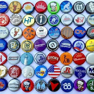 1.500 [[Sortiert]] KEINE DELLEN! Bierflaschenkappen, Flaschenverschluss Lot für Bastelbedarf, Bierflaschenverschluss Sortiment, Bierkartenkappen, Bastelkappen