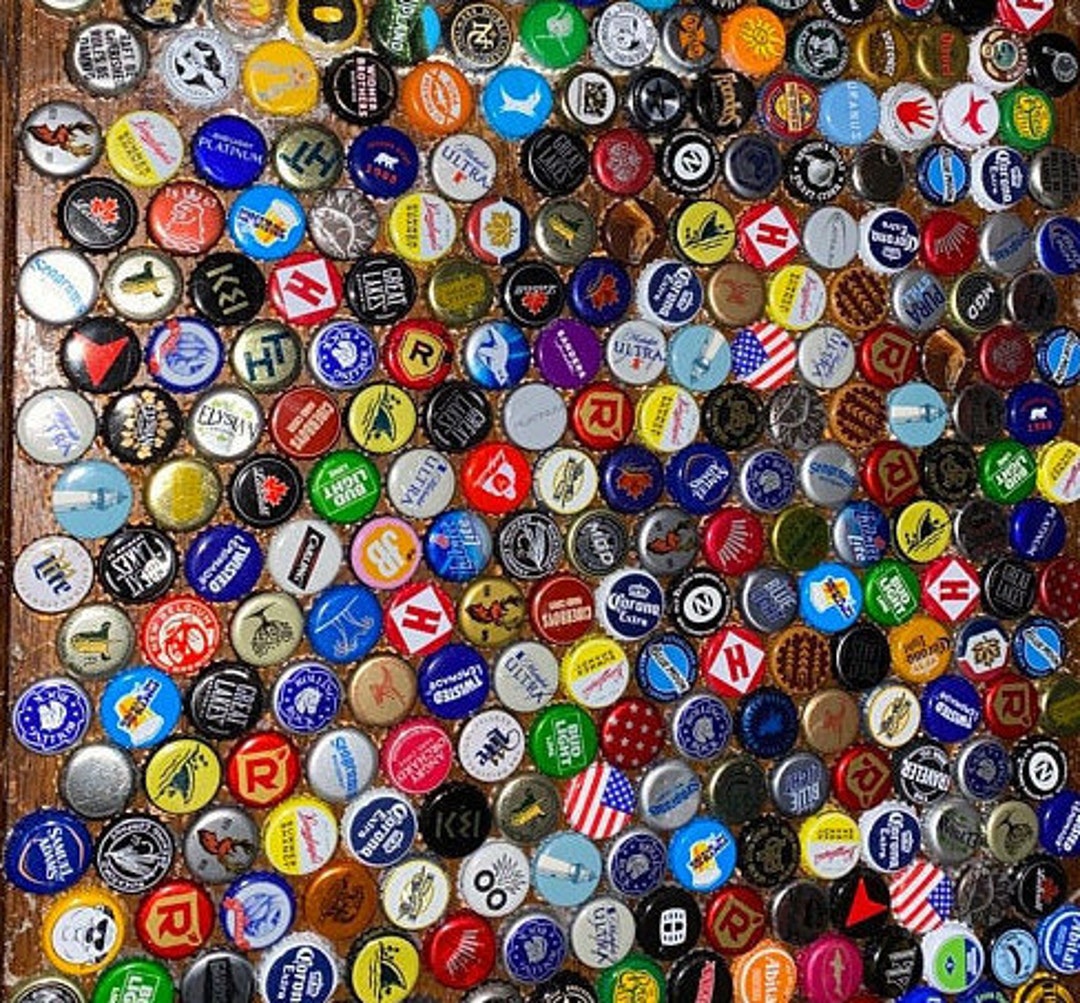 200 assorted NO DENTS Beer Bottle Caps Bottle Cap Lot - Etsy