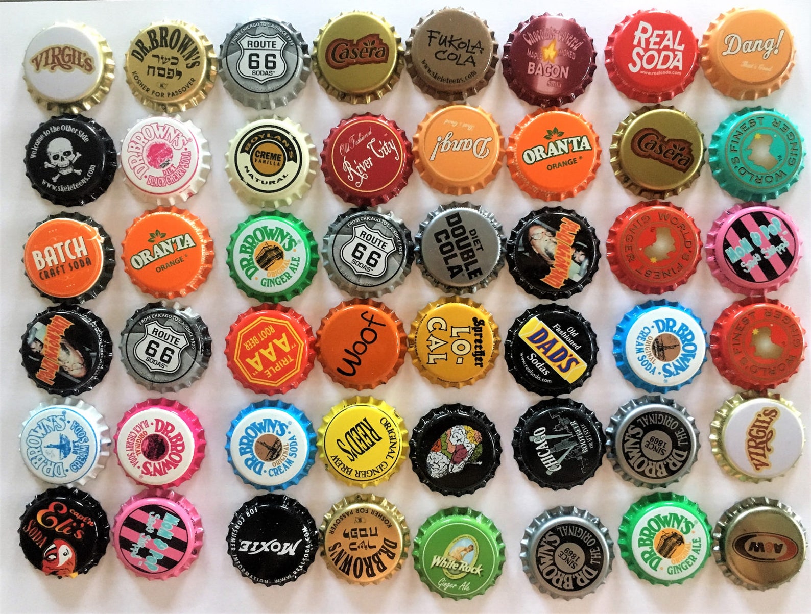 Pog bottle caps