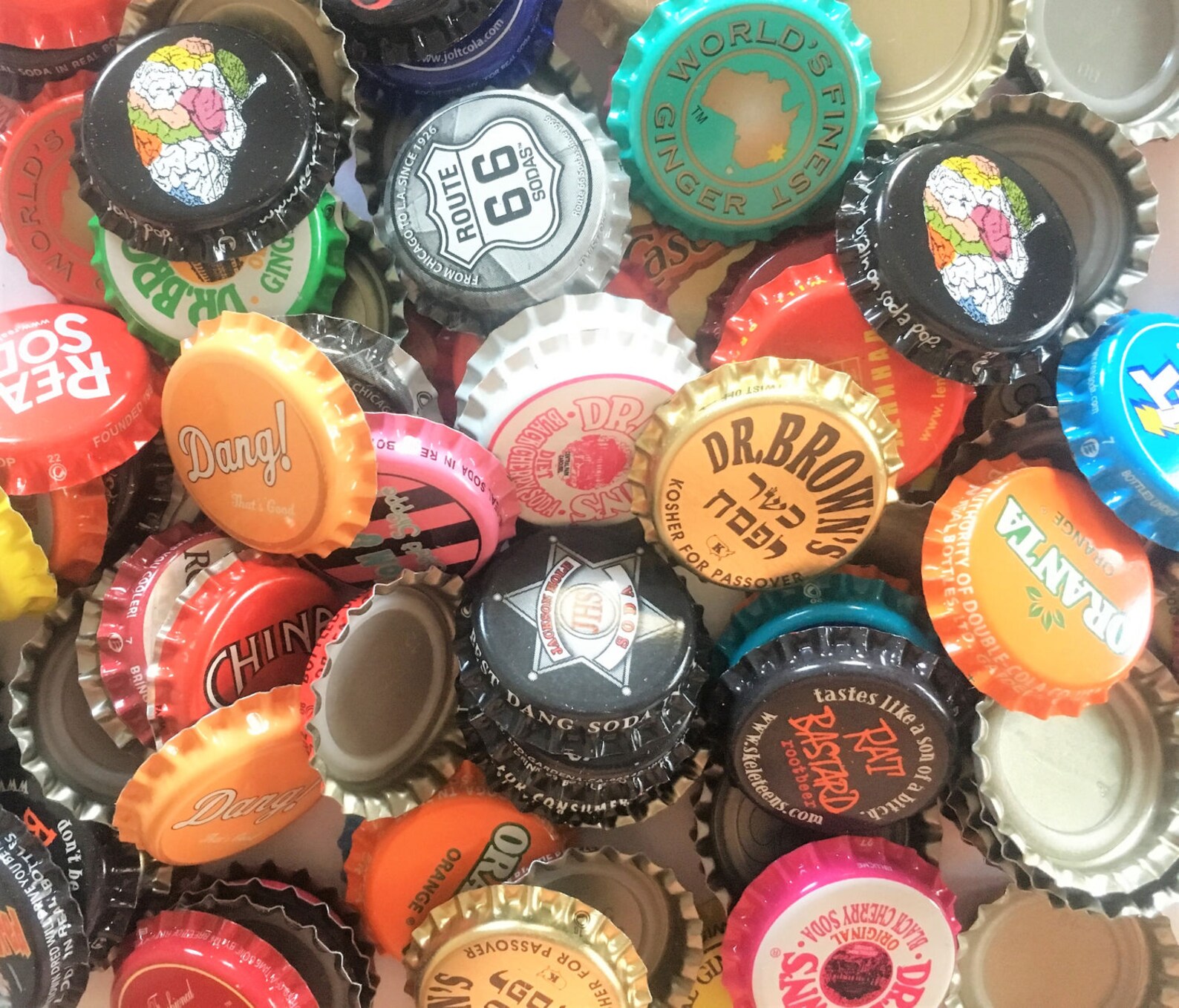 100 Vintage Soda Bottle Caps NO DENTS Bottle Cap Lot for Etsy