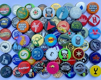 FREE INTERNATIONAL SHIPPING! 500 [[mixed, assorted, unique]] Beer Bottle Caps.