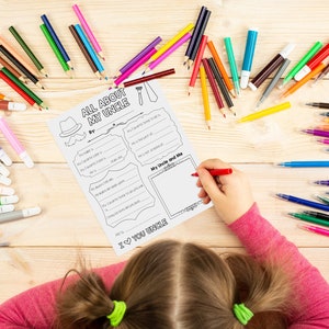 All About My Uncle Printable - Father's Day Activity - About My Uncle ...