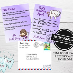 Personalized Letter From the Tooth Fairy Tooth Fairy - Etsy