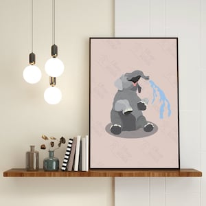 Adventureland - Jungle Cruise Elephant - Art Design - Files in SVG, PDF, EPS, & jpeg