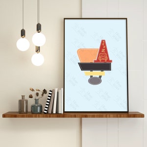 California Adventure - Cars Land - Cozy Cone Motel - Art Design - Files in SVG, PDF, EPS, & jpeg