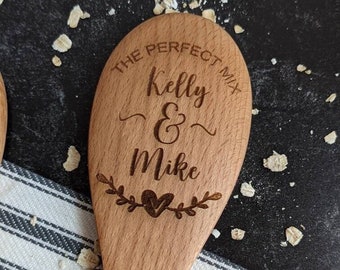 Personalized wooden spoon, Baking gifts, Cooking gifts, Bridal shower gift, Unique wedding gift for couple, Housewarming gift,