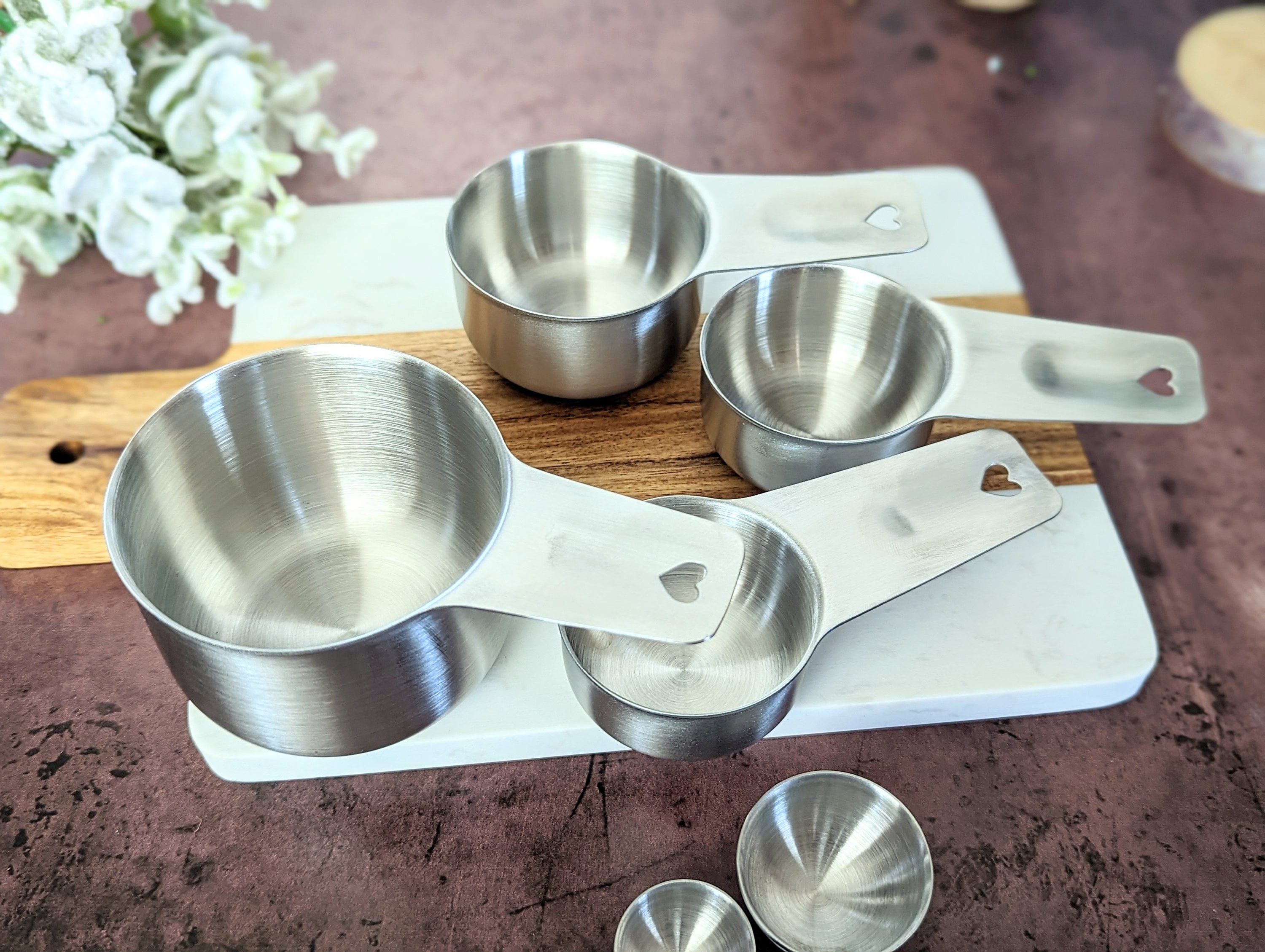 Metal Measuring Cups Measuring Spoons House Warming Gifts 