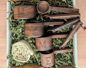 Housewarming Baking Gift Box of Measuring Cups & Spoons: Realtor Closing Gift for Client