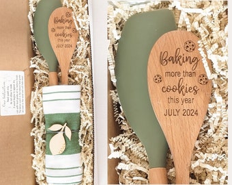 Christmas pregnancy announcement, Baby announcement, long distance, Giftbox, Baking gifts,