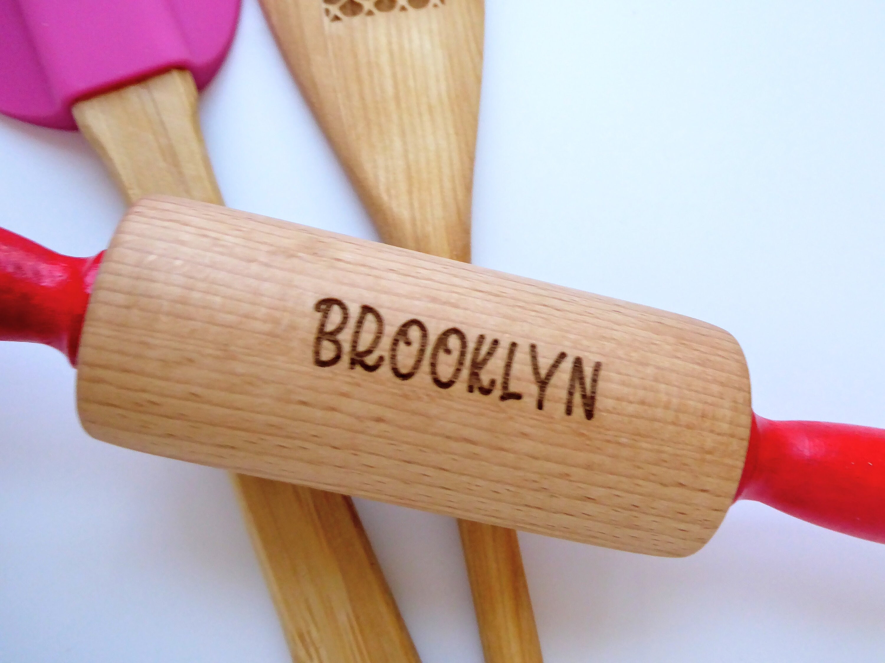 Play kitchen accessories Personalized spatula Personalized Etsy