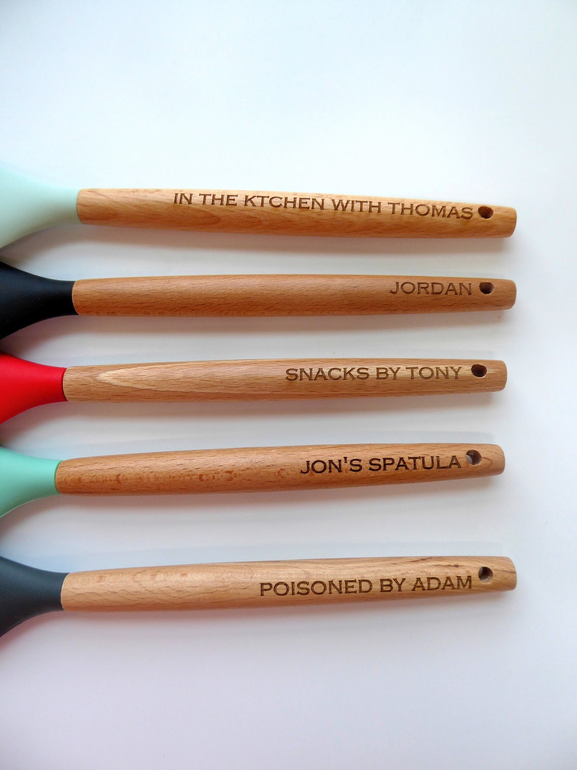 Personalized spatula Engraved spatula Baking gifts Cooking Etsy