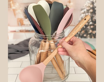 Personalized spatula, Christmas gifts for coworkers women, Baking gifts,