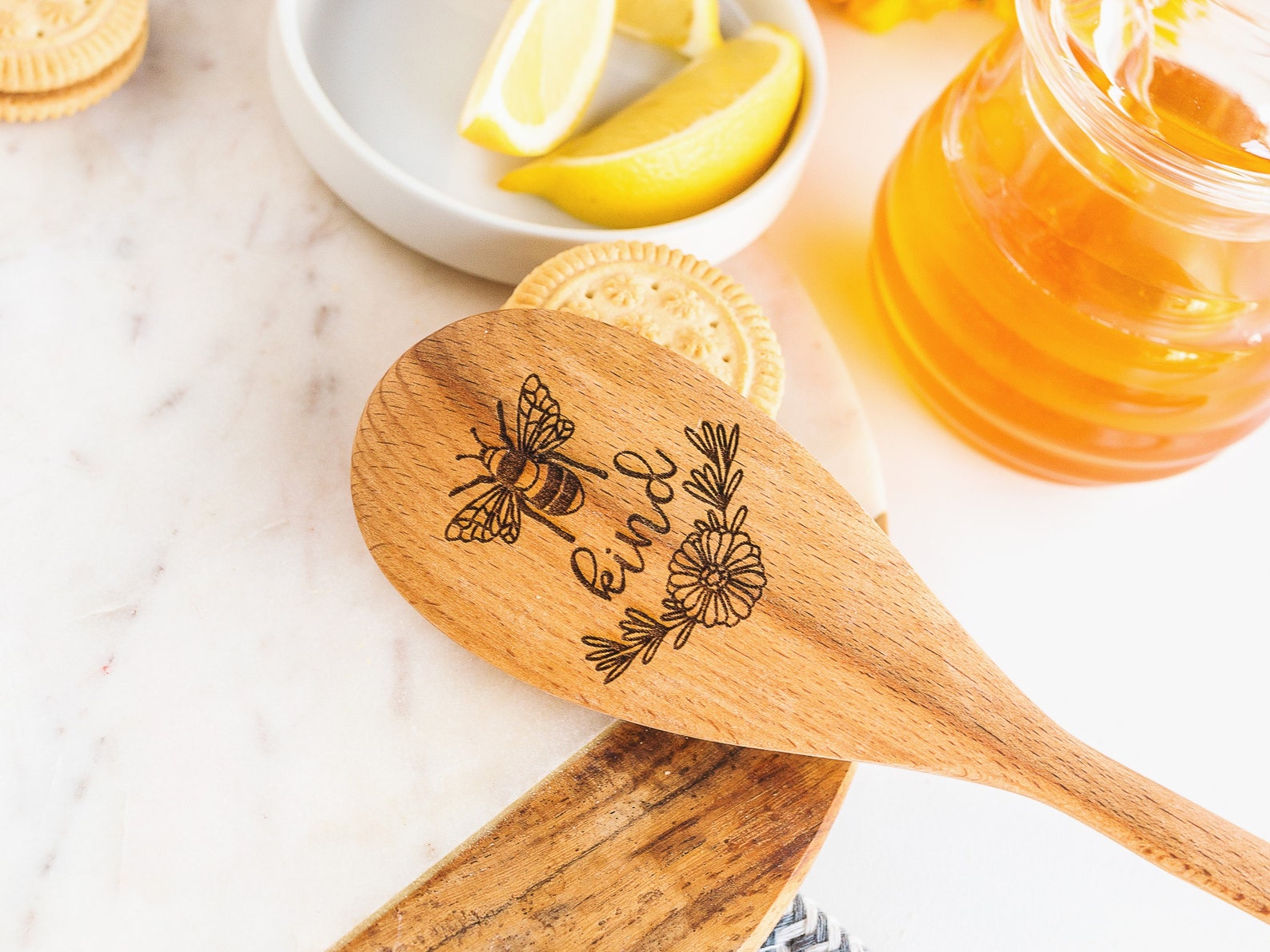 Bee gifts for women Gifts for beekeepers Wooden spoon Etsy