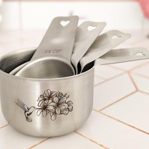Measuring Cups and Spoons Christmas Gift box, Hummingbird gifts, Baking Gift Set for Bakers
