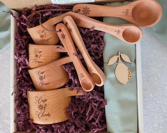Measuring cups and spoons Christmas gift box for clients: Employee gifts, Baking gift set