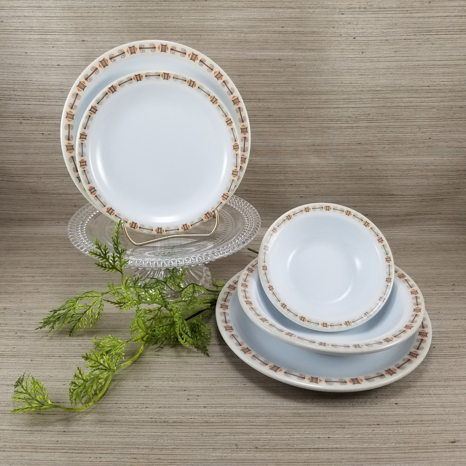 Vintage Melmac Dishes Midcentury Melamine Restaurant Ware Etsy