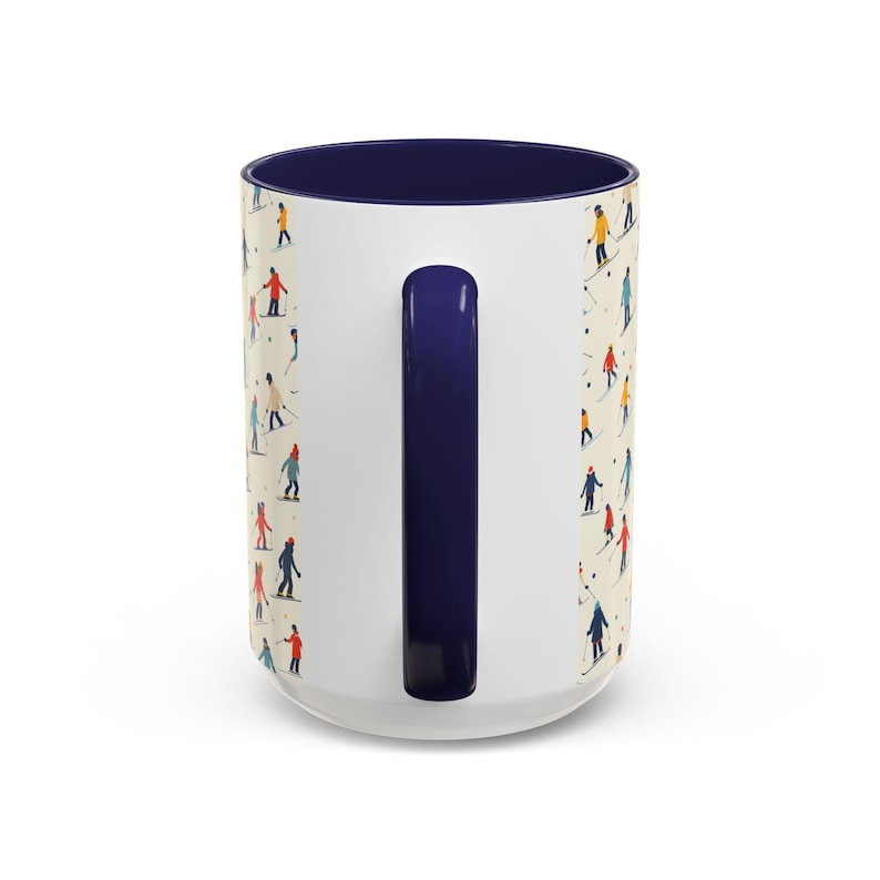 Berg Ski fahren Kaffeebecher Winter Sport Geschenk Tasse Bild 7