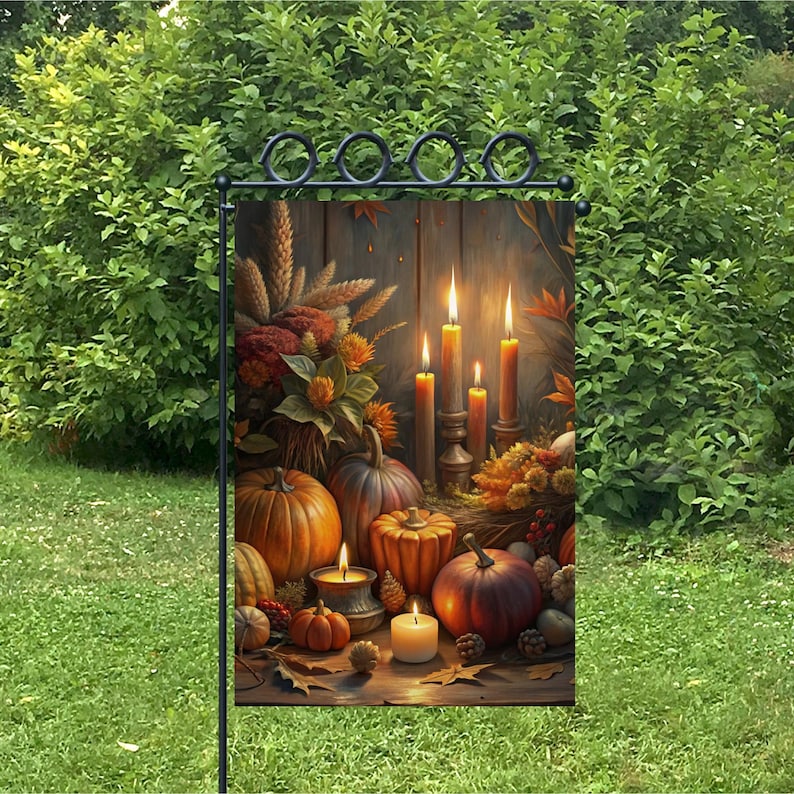 Thanksgiving Pumpkin Porch Decor