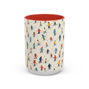 Berg Ski fahren Kaffeebecher Winter Sport Geschenk Tasse Bild 4