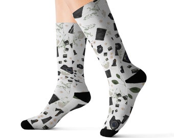 Photographer Socks | Gifts for Photographers | Camera Bag | Camera Gifts | Camera Accessories | Cute Photographer Socks