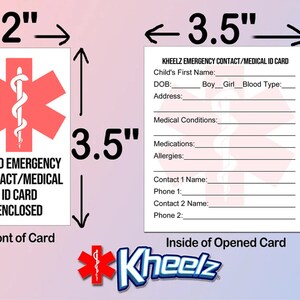 Emergency Car Seat Sticker Baby Seat ID Sticker Car Seat ID - Etsy