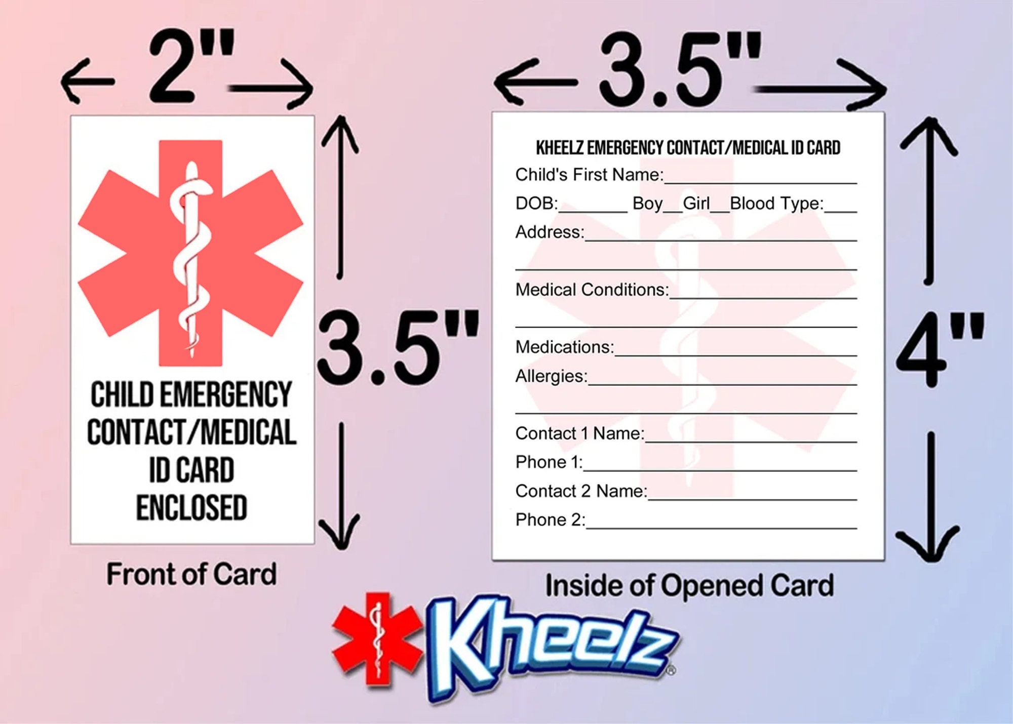 Emergency Car Seat Sticker Baby Seat ID Sticker Car Seat ID - Etsy