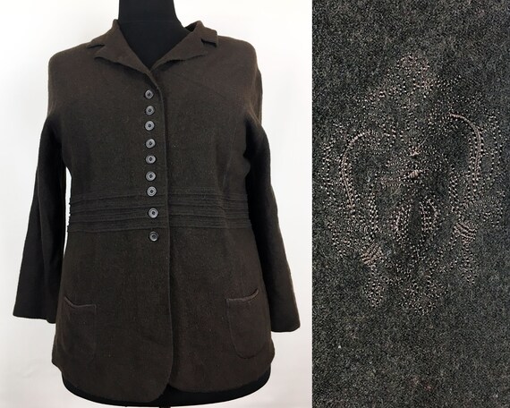 Brown Jacket Stylish Jacket Sise 16 US Elegant Jac