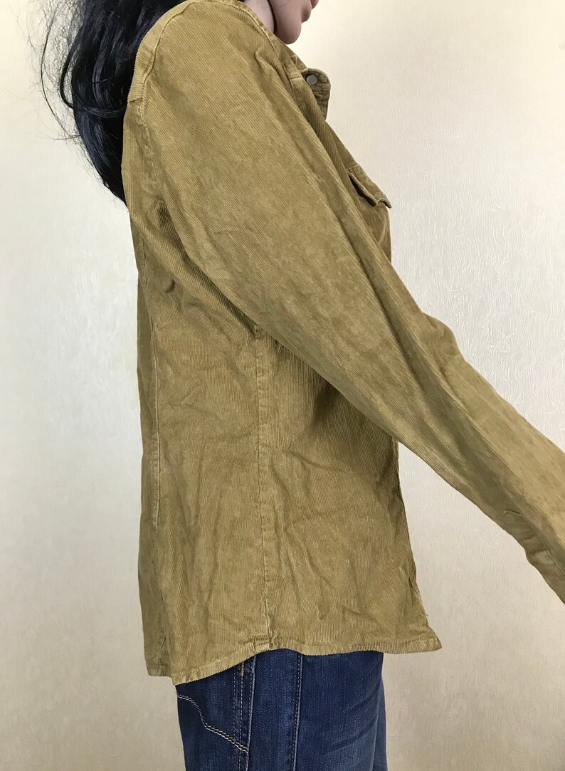 Women/'s Corduroy Shirt by GAP vintage 90s size M