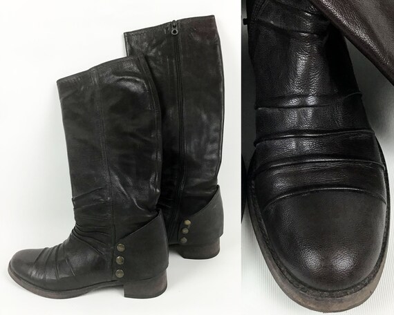 vintage slouch boots