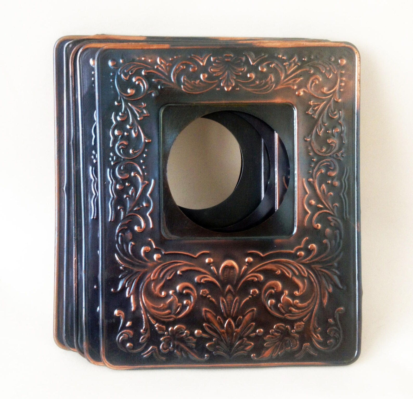 Electric Outlet Cover Brass Electric Outlet Cover Vintage Etsy