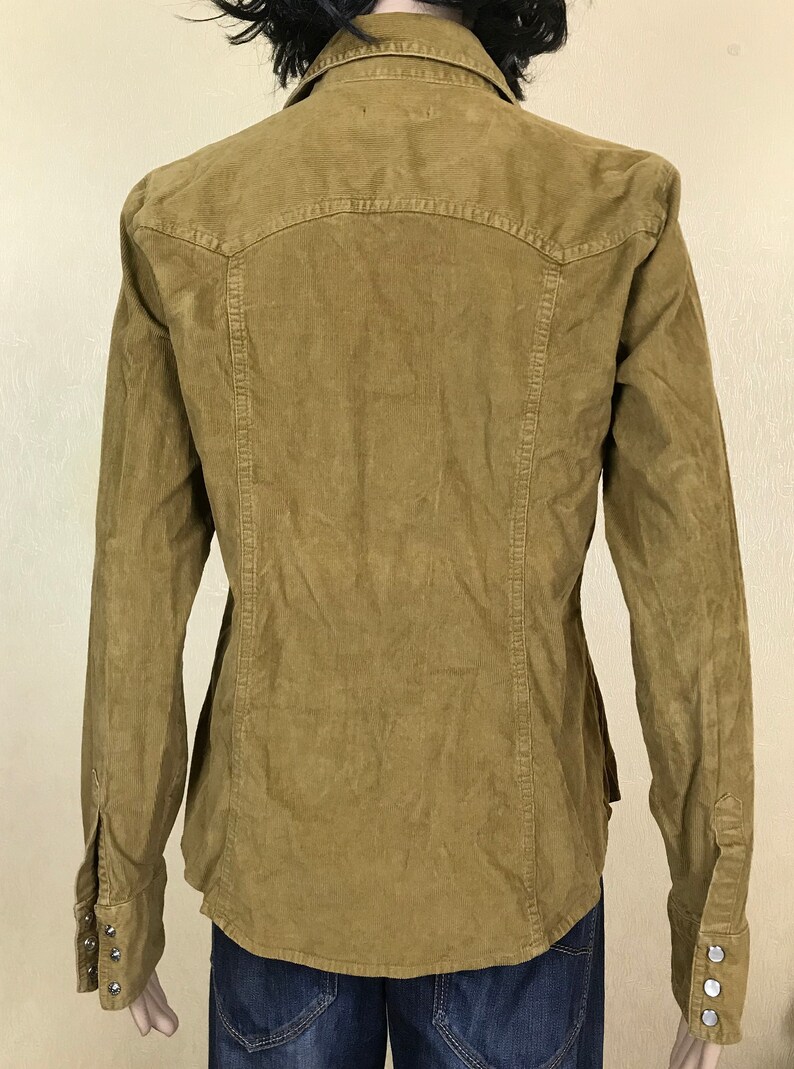 Women/'s Corduroy Shirt by GAP vintage 90s size M