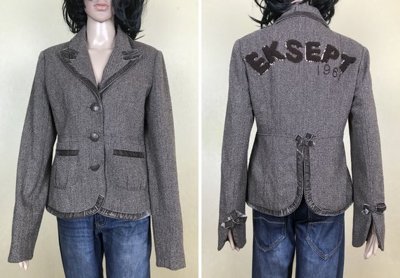 Women's Cropped Blazer by EKSEPT, Size M, 90s Vint
