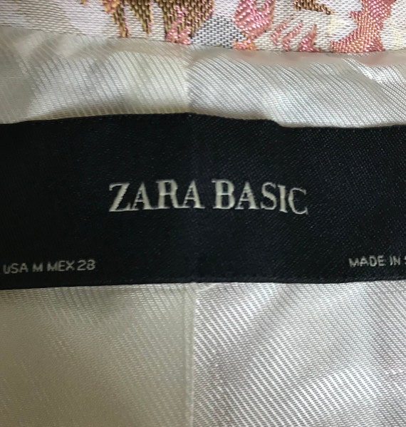 Smoking floreale di ZARA Boho Blazer con Fiori Donna Mod | Etsy Italia
