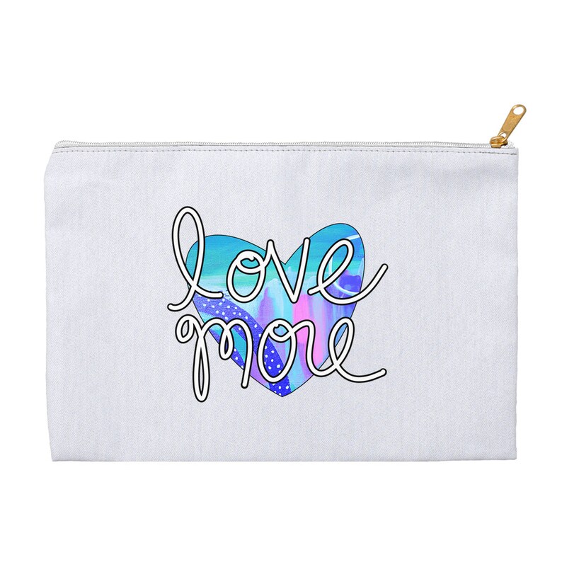 Love More Accessory Pouch Fitness Inspired
