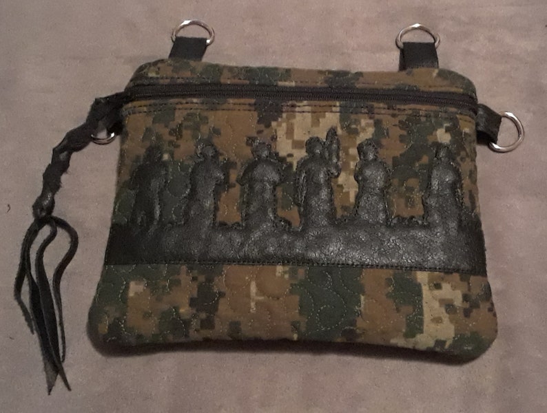 camo purse