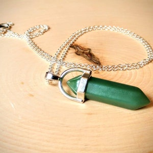 Green adventurine necklace