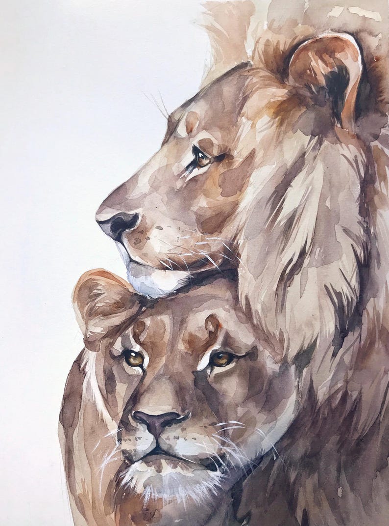 Custom Watercolor Portrait from Photo, Original Painting image 16