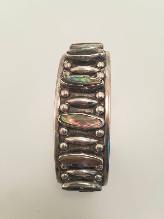 Sterling Mexican Cuff Bracelet