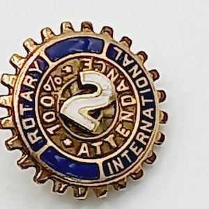 Vintage Rotary International Pins - Etsy